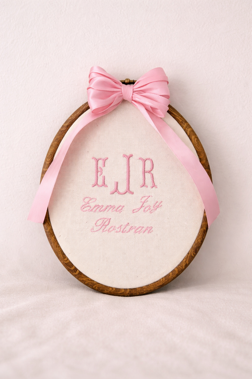 Birth Announcement Plaque