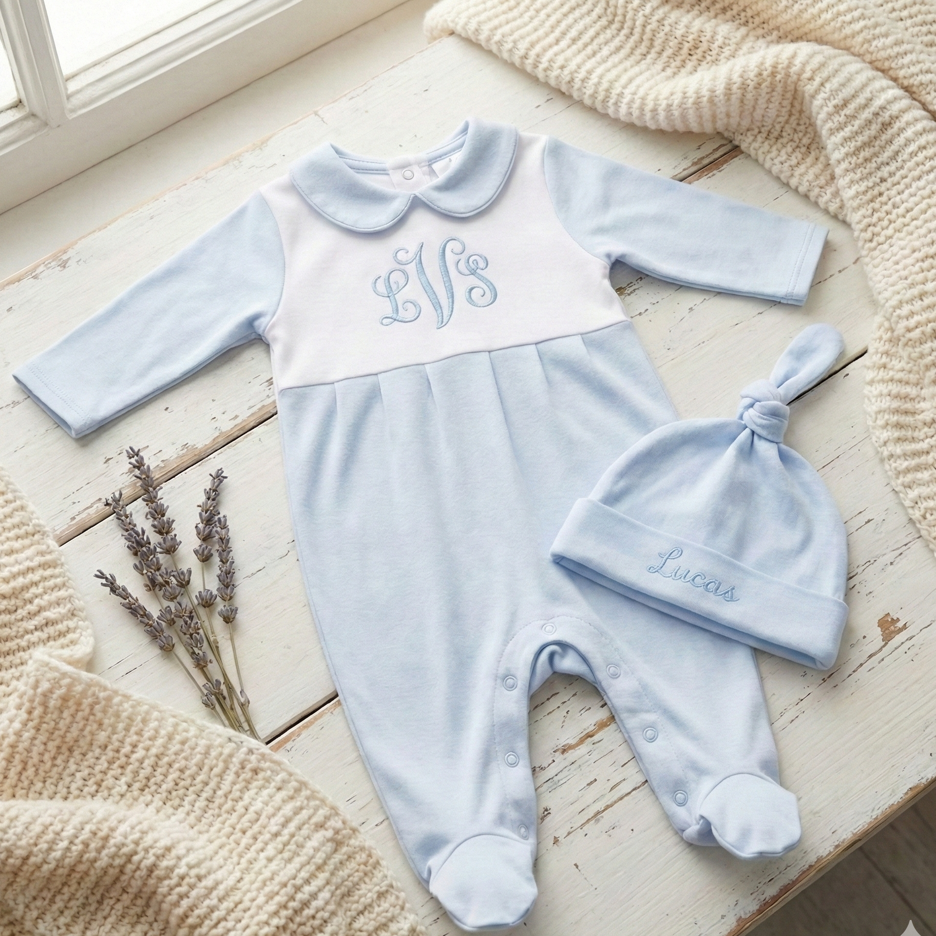 Peter Pan Sleeper PJ and Hat Set